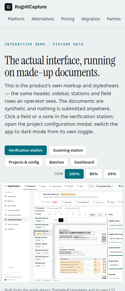 Mobile layout, August 2026 build