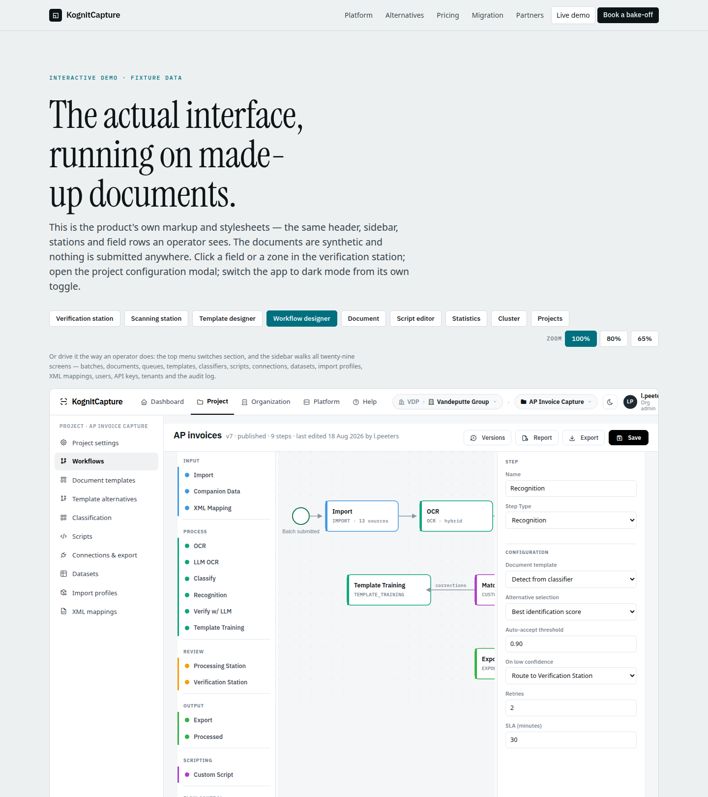 Workflow designer, August 2026 build