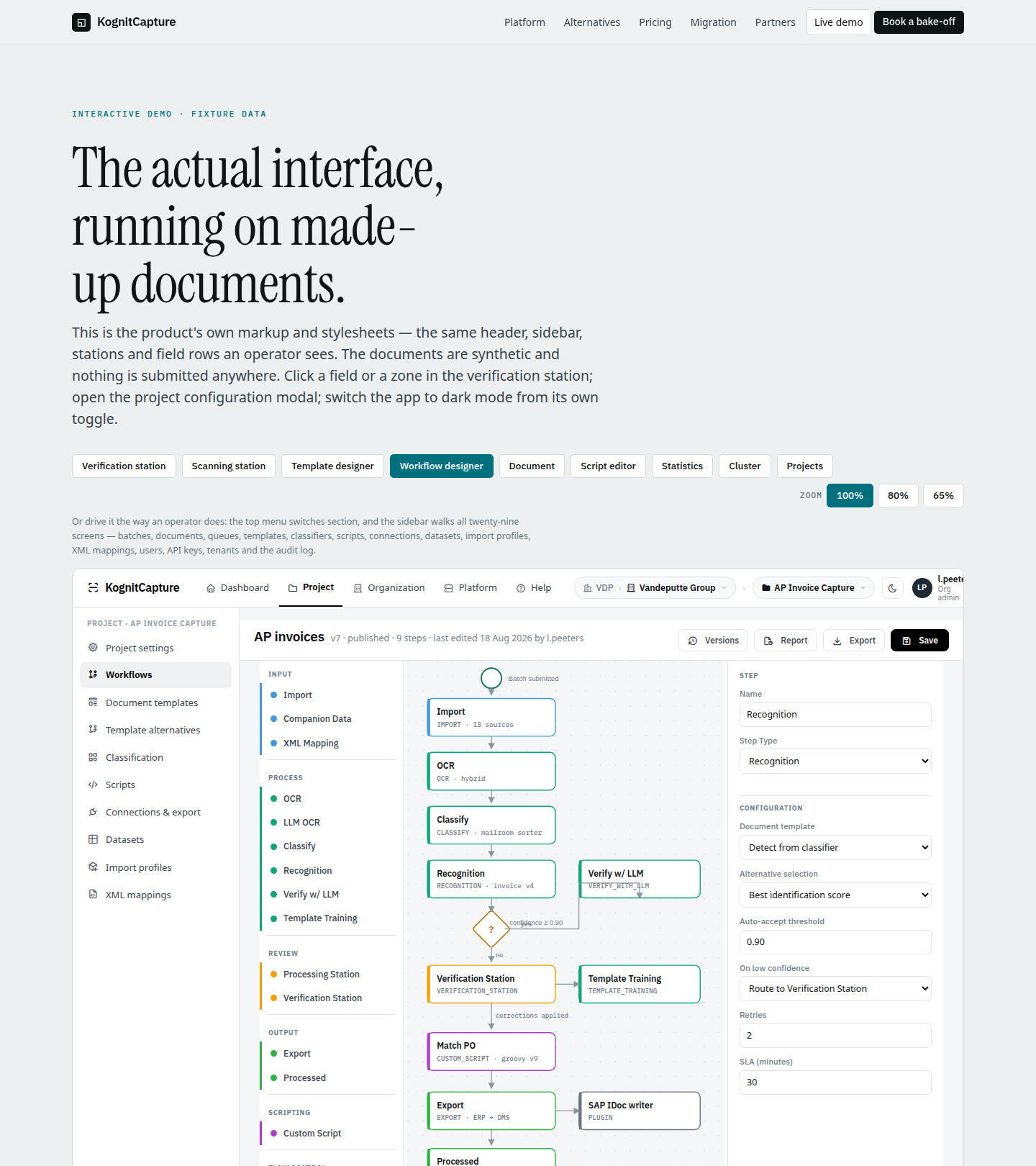 Workflow designer, August 2026 build